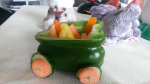 Chariot de légumes